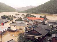 写真 台風十九号のつめあと