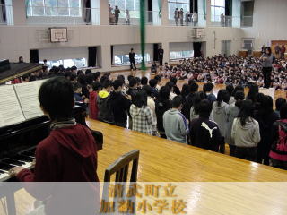 6年生の素晴らしい演奏です。