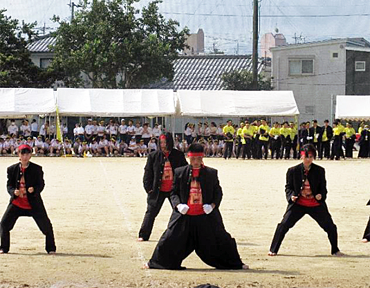 応援・エール交換の写真01