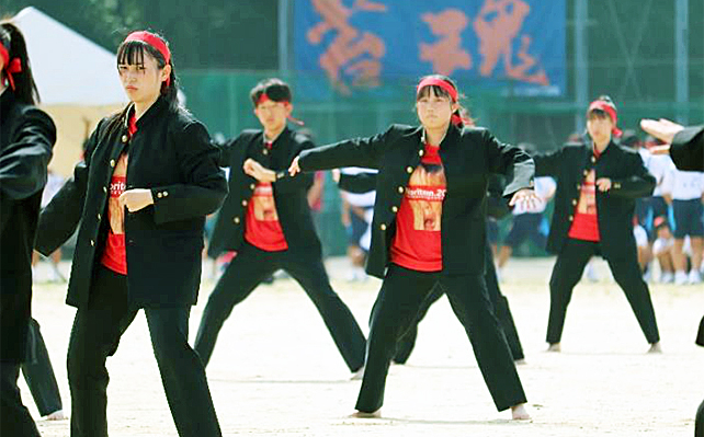 応援・エール交換の写真04