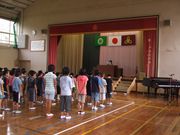2学期始業式1 2学期始業式1